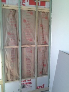 Insulation for outside walls